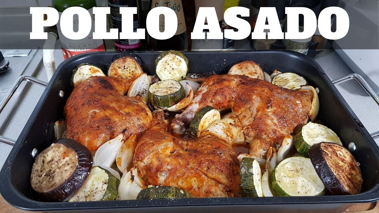 Pollo marinado asado al horno - William Priets Cocina